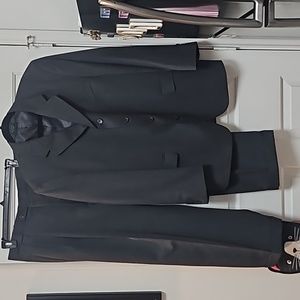 😎Very Nice Massimo Collezioni Suit Jacket 46R & Pants 40R in Gray